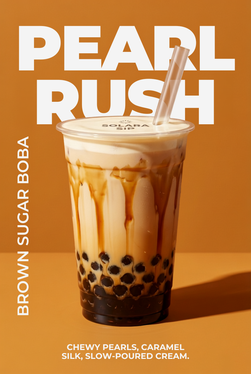 Pearl Rush Boba Flyer